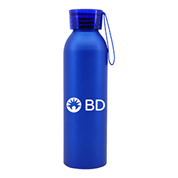 20oz ALUMINUM BOTTLE WITH SILICONE CARRYING STRAP