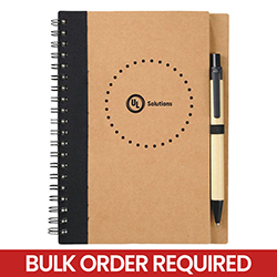 ECO SPIRAL NOTEBOOK WITH PEN