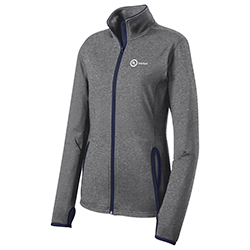 LADIES'S SPORT-WICK® STRETCH CONTRAST FULL-ZIP