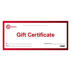 UL SOLUTIONS GIFT CERTIFICATE