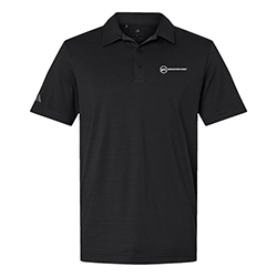 Men's Adidas Textured Stripe Polo